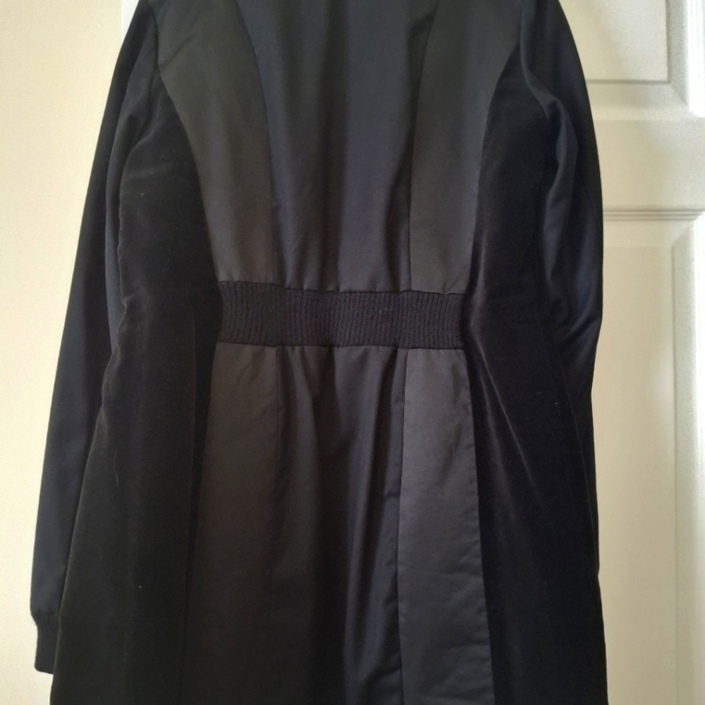 White Label Coat. Black. UK14/US 10